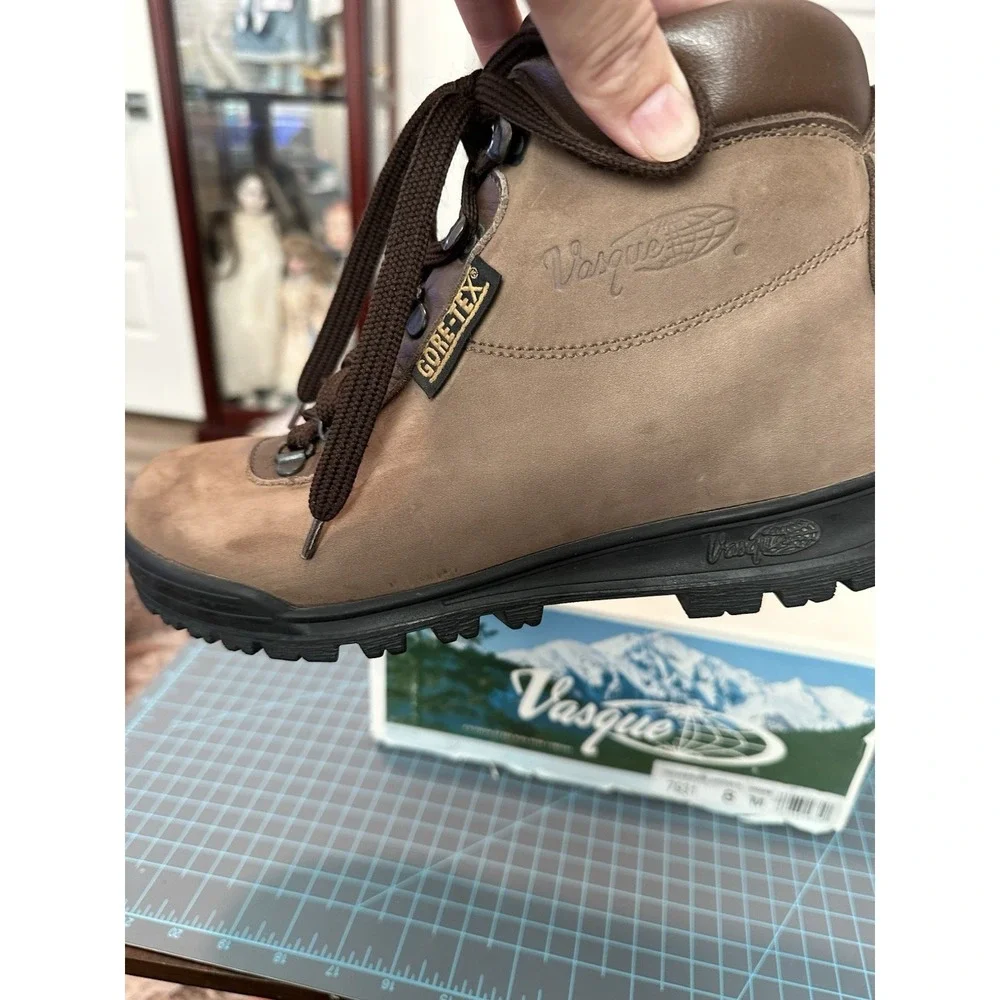 Vasque Sundowner GTX Brown Leather Waterproof Hiking Boots 7931 Women's Size 8M